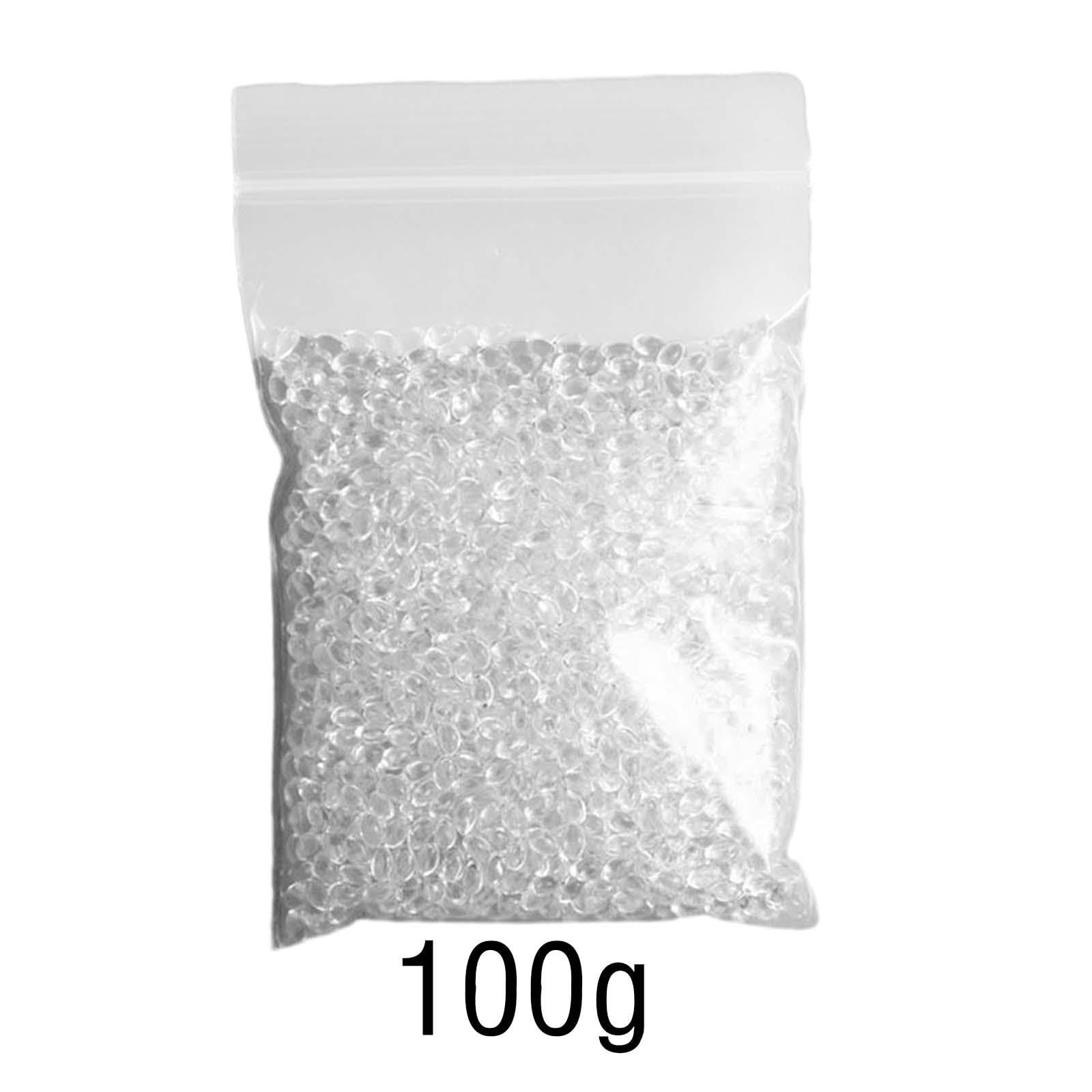 DYNWAVE Thermoplastic Beads - Lightweight Reusable Moldable Pellets for DIY Crafts, Jewelry Making & Home Decor | Polymorph Resin Beads for Creative Projects & STEM Education (Clear)