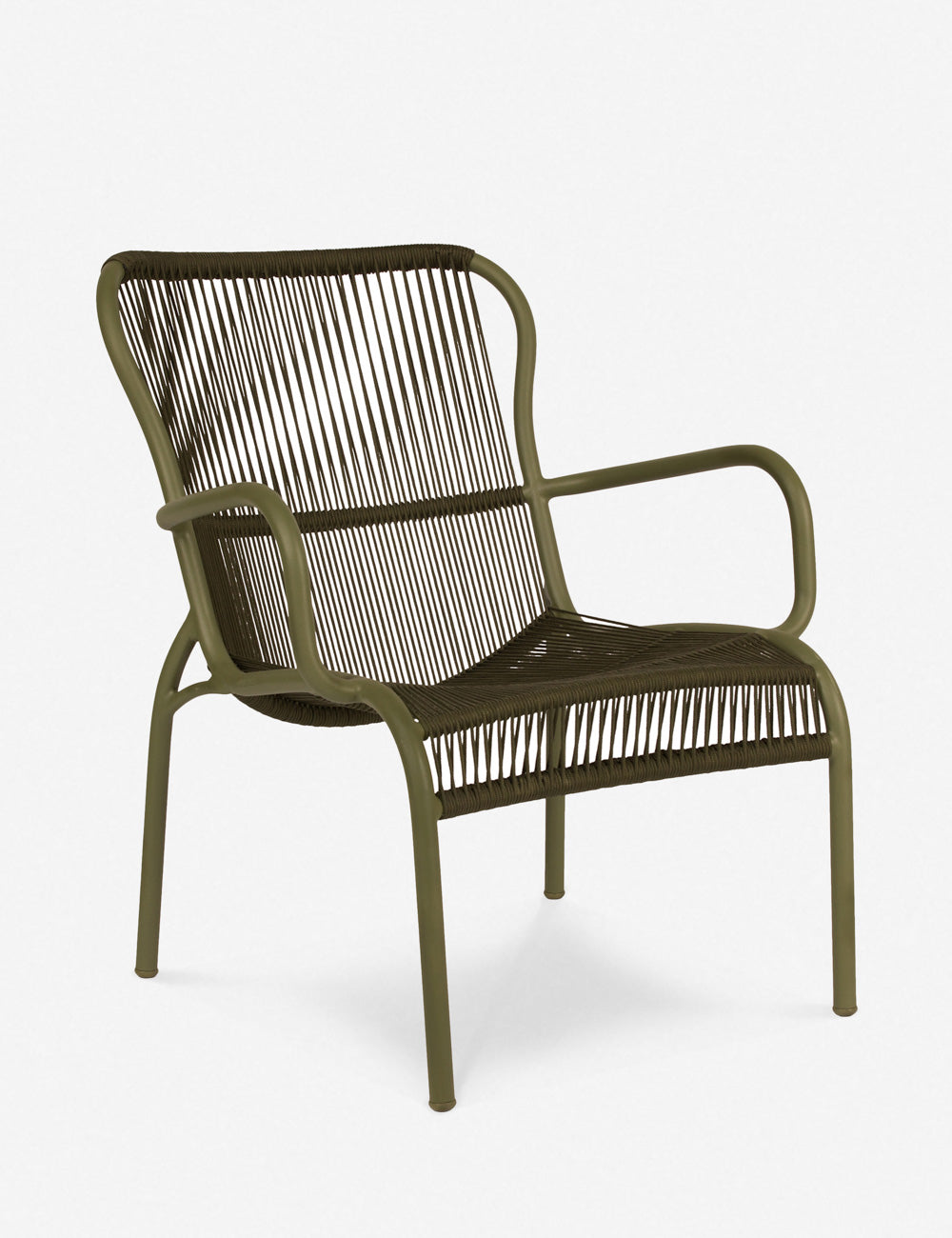 Alsop Indoor/Outdoor Accent Chair - Water-Resistant Patio Furniture for Living Room, Garden & Balcony - Comfortable Modern Lounge Chair for Relaxing & Entertaining