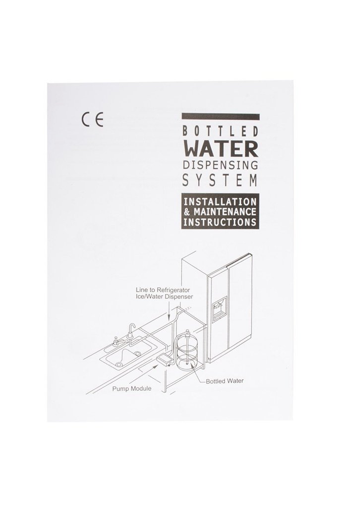 TDRFORCE 3.8L Bottled Water Dispenser System with Single Water Inlet - Compatible with Refrigerator, Ice Maker & Coffee Brewer - Perfect for Home, Office and Kitchen Use