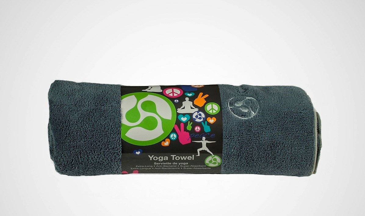 Premium Non-Slip Kulae Yoga Towel - Extra Grip for Hot Yoga, Pilates & Workouts - Quick Dry & Eco-Friendly for Gym, Studio & Home Fitness