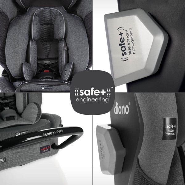 Diono Radian 3QXT All-in-One Convertible Car Seat with LATCH System - Safe & Comfortable for Infants to Toddlers - Perfect for Travel, Daily Commute & Family Road Trips