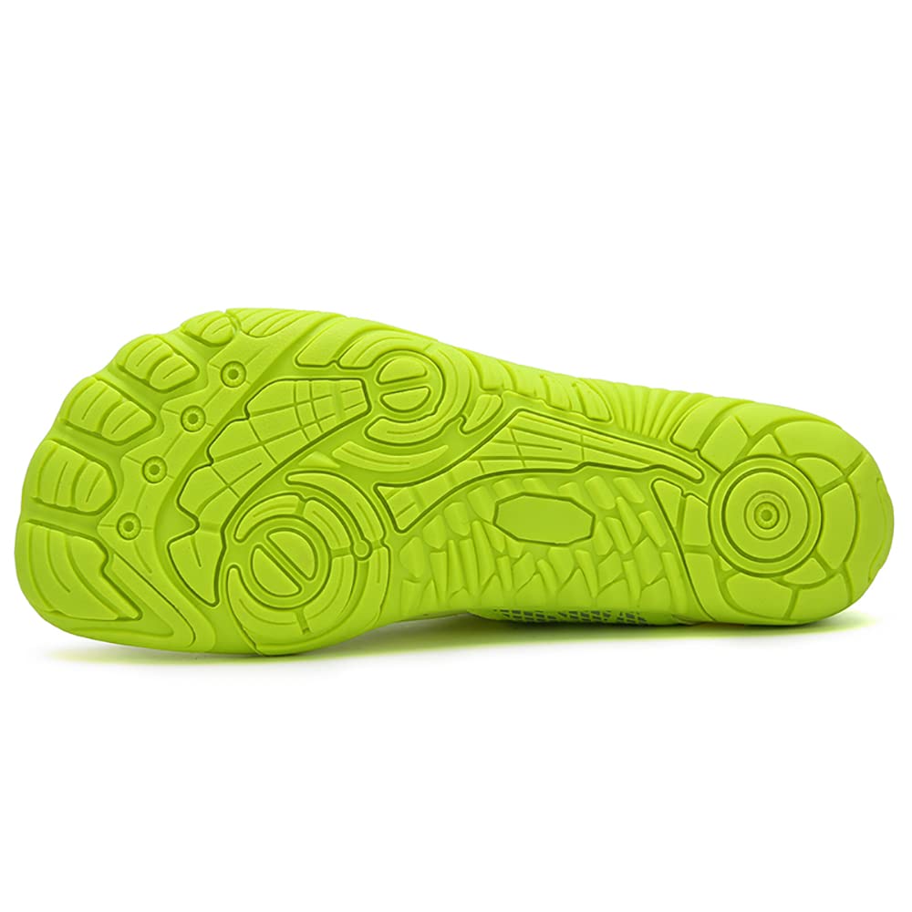 **Tongzone Quick-Dry Water Shoes for Men & Women - Barefoot Aqua Shoes for Hiking, Swimming, Beach & Pool Activities**