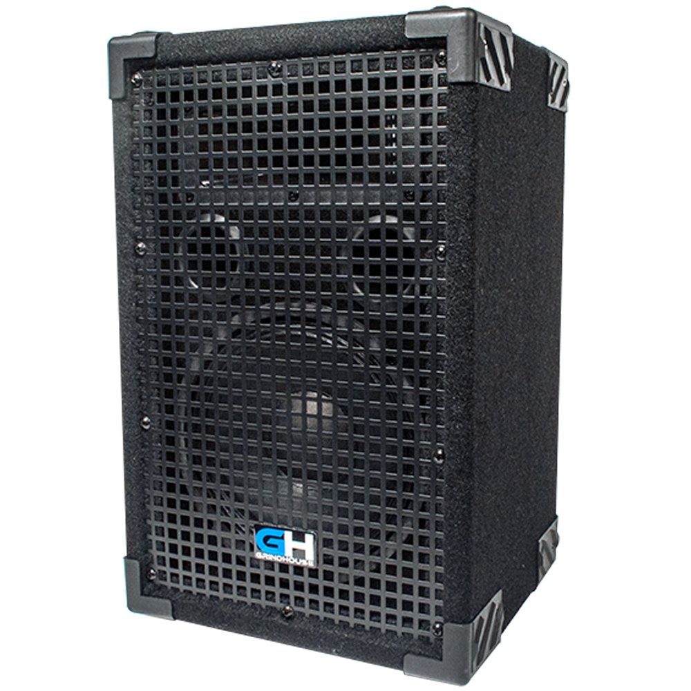 Grindhouse GH8L 8-Inch 2-Way Passive PA/DJ Loudspeaker Pair - 500W Full Range Live Sound Speakers for Bands, DJs, and Events