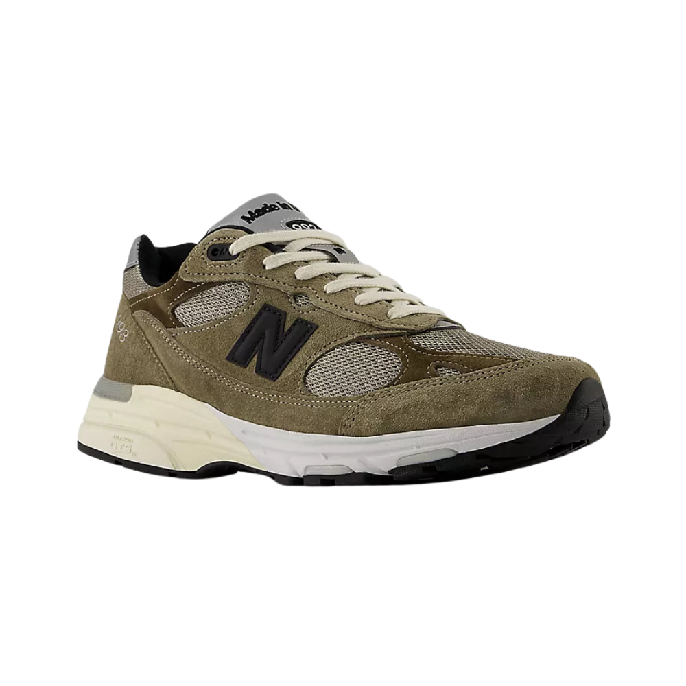 New Balance x JJJJound 993 Made in USA - Military Urban Grey Angora Sneakers for Men | Premium Running & Lifestyle Shoes for Casual Wear & Street Fashion