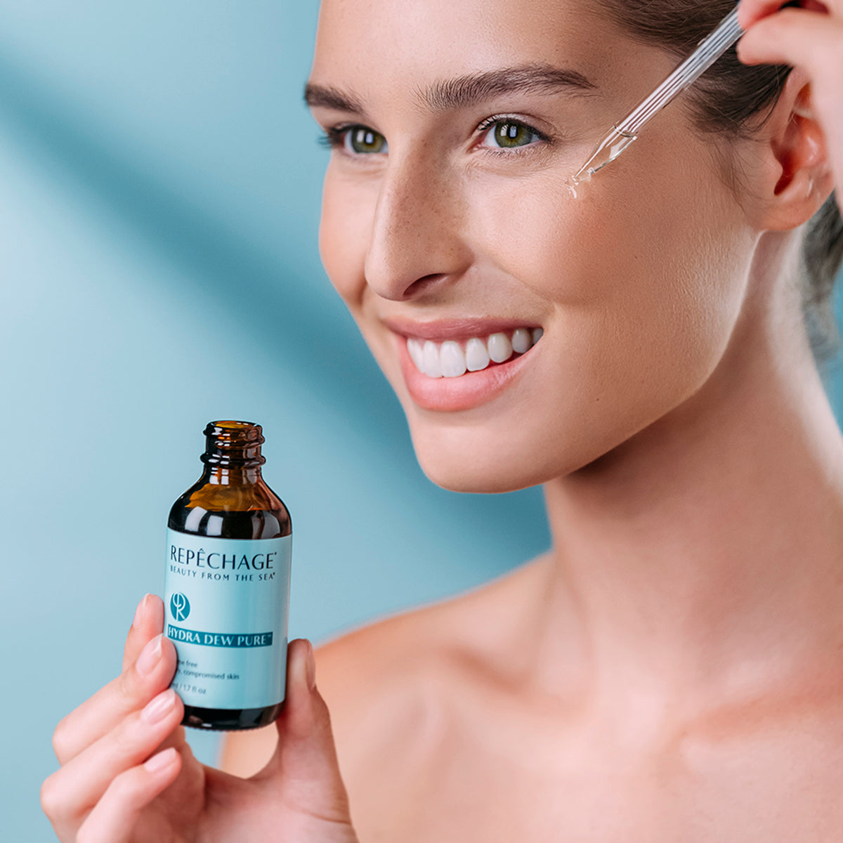 Hydra Dew Pure™ Facial Oil - Hydrating & Nourishing for Dry Skin | Organic & Natural Skincare | Perfect for Night Routine & Daily Moisturizing