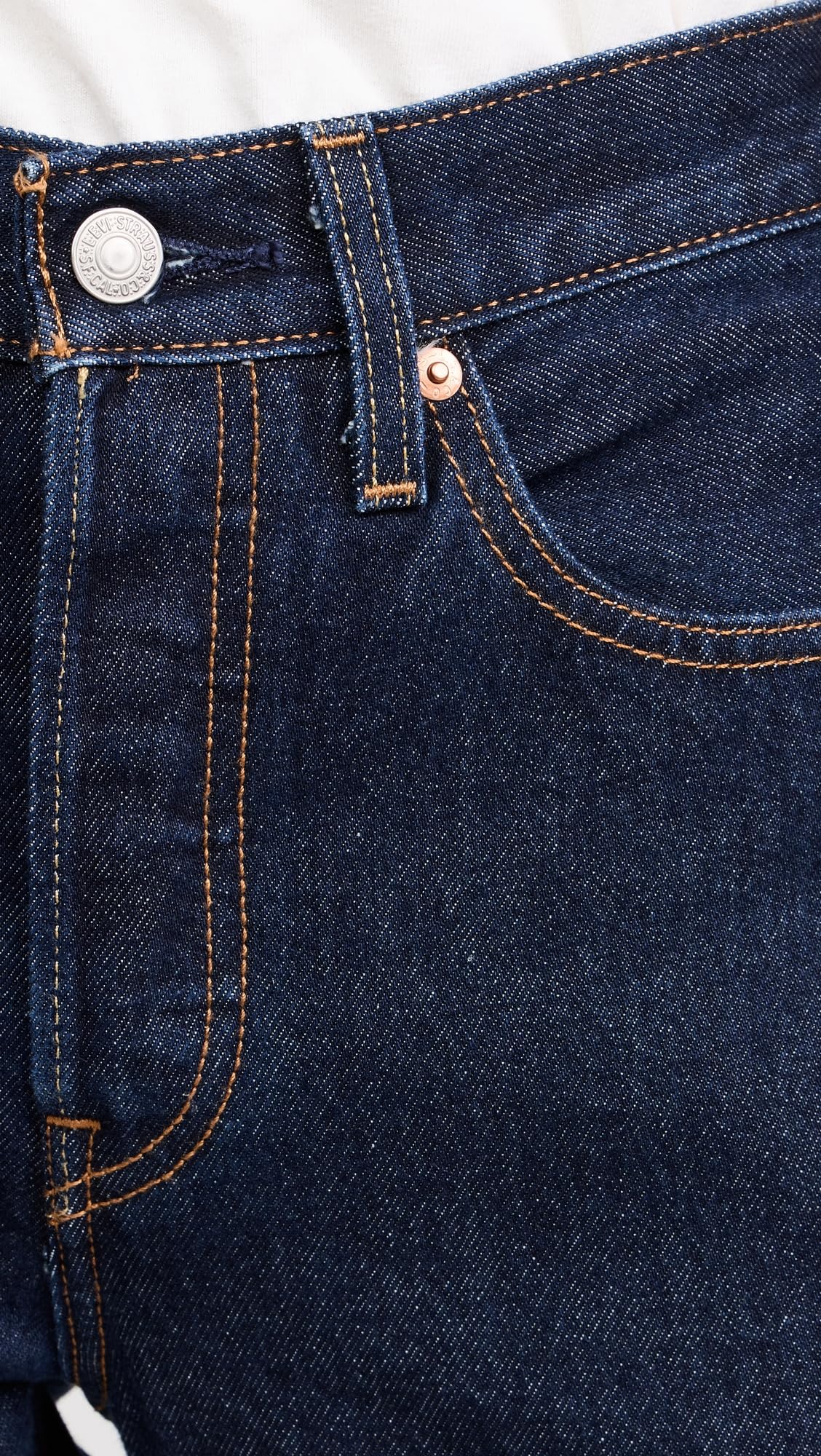 Levi's Women's Premium 501 Original Fit Jeans - Classic High Waist Straight Leg Denim Pants for Casual Wear & Everyday Outfits