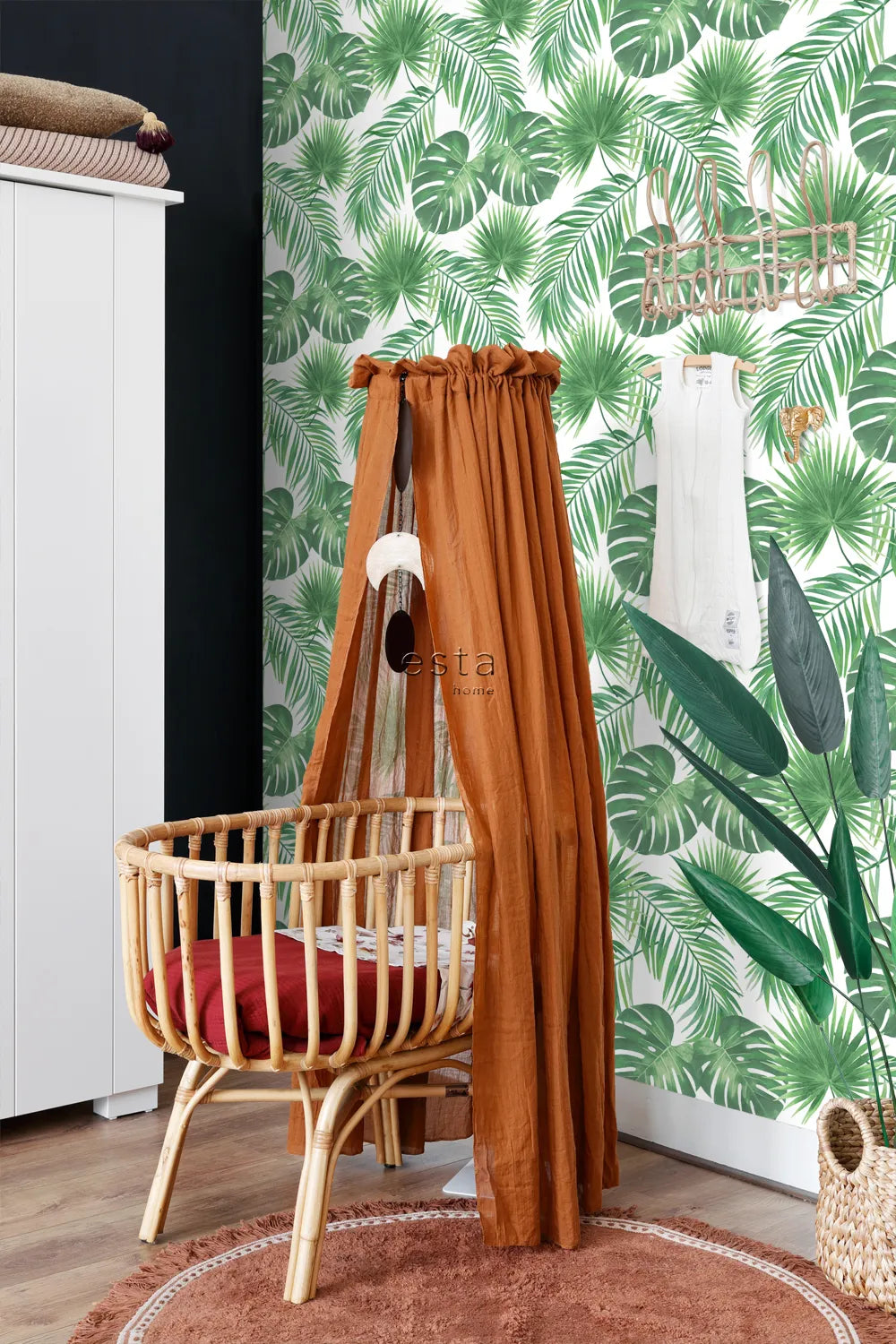 Jungle Fever Verdant Veil - Exotic Tropical Leaf Print Scarf for Women | Perfect for Beach Vacations, Summer Outfits & Boho Fashion Accessories
