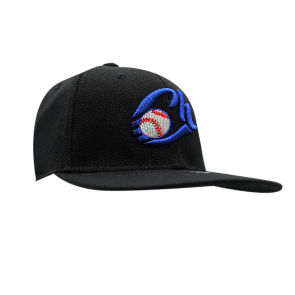 Explosion Snapback Cap - Black | Stylish Adjustable Baseball Hat for Men & Women | Perfect for Sports, Casual Wear & Street Fashion