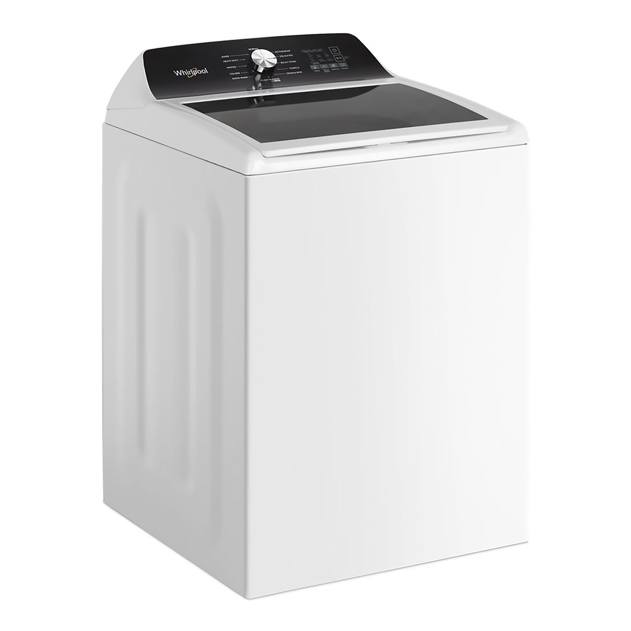 Whirlpool WTW5020SW 5.3 Cu.ft. White Top Load Washing Machine - Perfect for Laundry Rooms, Apartments & Small Homes