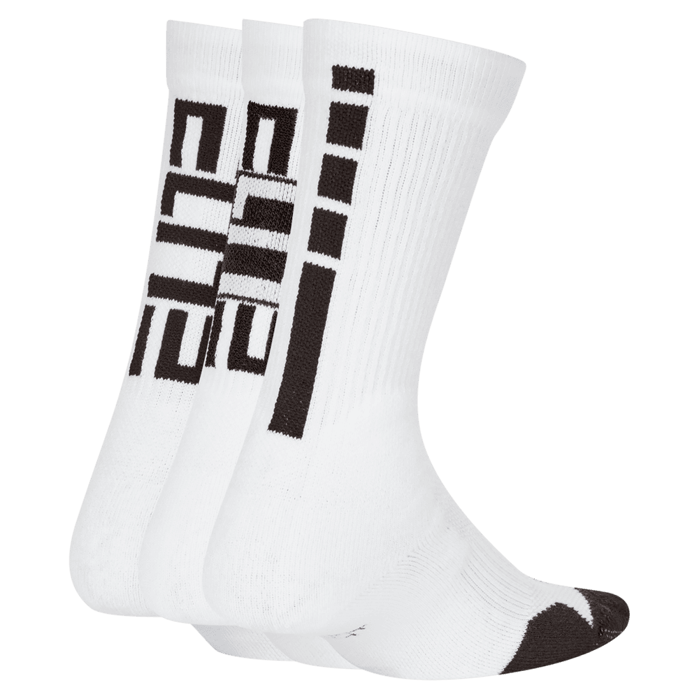 Nike Youth Elite Crew Socks 3-Pack for Boys - Comfortable Athletic Socks for Running, Basketball & School Sports