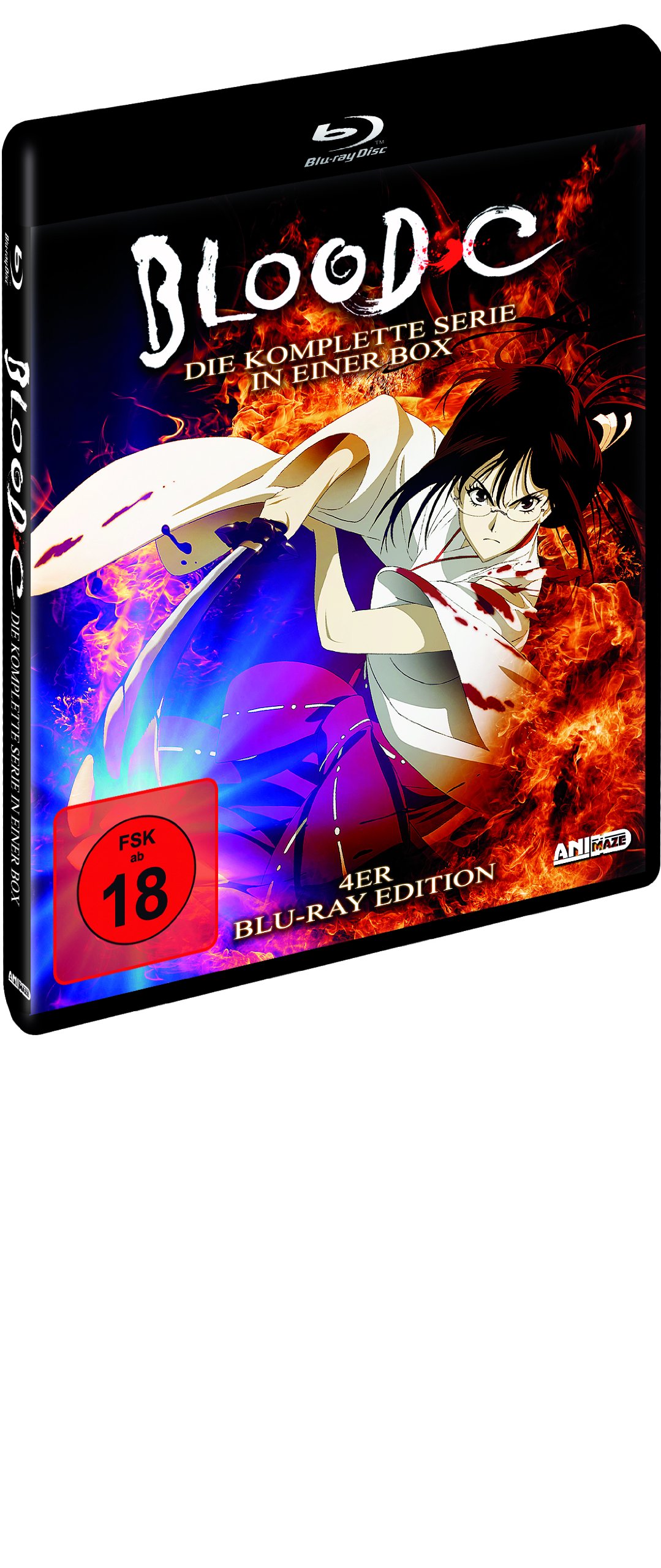 Blood C - Complete Uncut Box Set [Germany] [Blu-ray] - Anime Horror Collection for Halloween & Movie Nights