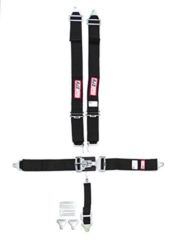 RJS Racing Equipment 1127801 5-Point Harness System - High Performance Safety Restraint for Track Racing, Drifting & Off-Road Vehicles