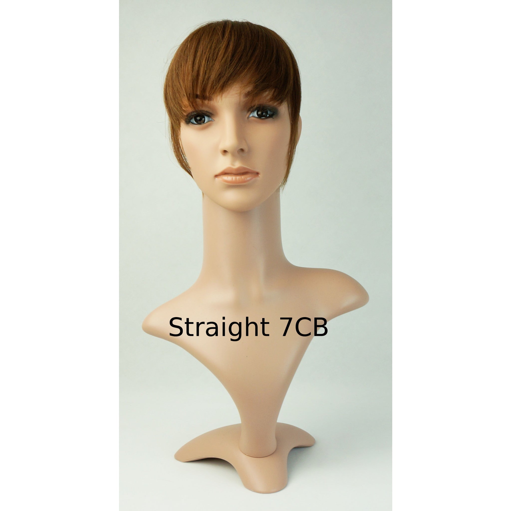 Clip-in Fringe Straight Hair Extensions - Natural Look Human Hair Bangs for Instant Volume & Style - Perfect for Cosplay, Parties & Everyday Wear