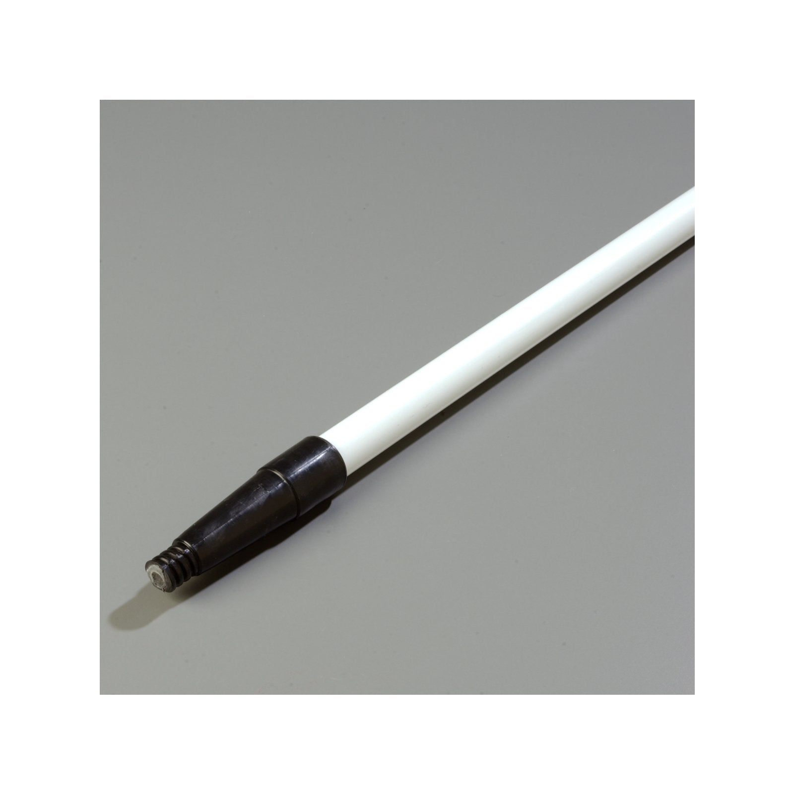 Carlisle Sparta 60 Threaded Handle - Durable Fiberglass Construction in White | Perfect for Commercial Kitchens, Restaurants, and Food Service Equipment