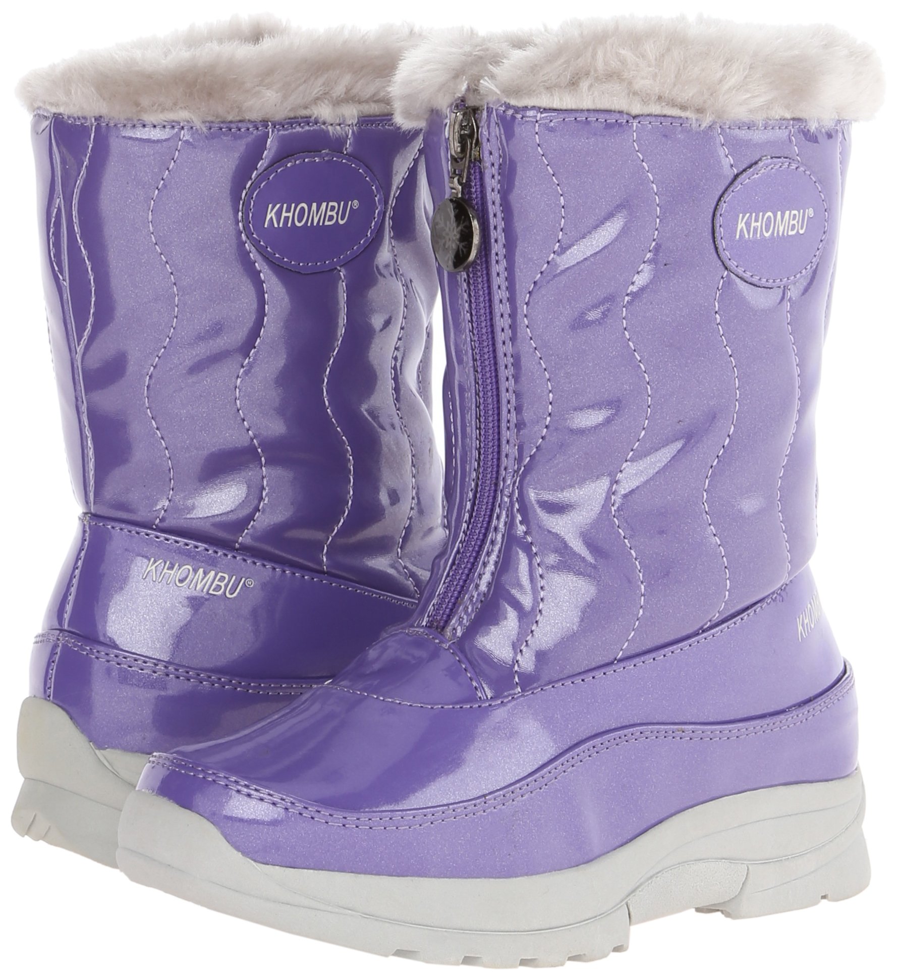 Khombu Sasha Waterproof Winter Snow Boots for Kids - Warm & Comfortable Cold Weather Boots for Boys & Girls - Perfect for Snow Play, Sledding & Outdoor Winter Activities