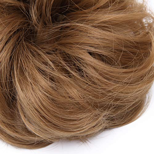 Messy Bun Hair Extension for Curly Hair - Clip-in Updo Hairpiece for Women | Perfect for Weddings, Parties & Everyday Styling