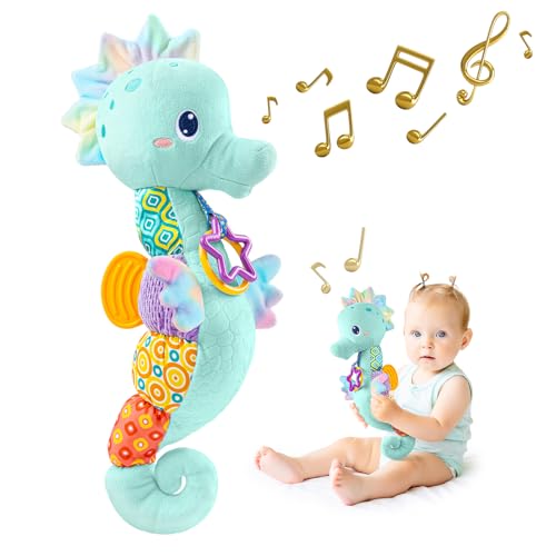 Blue-seahorse