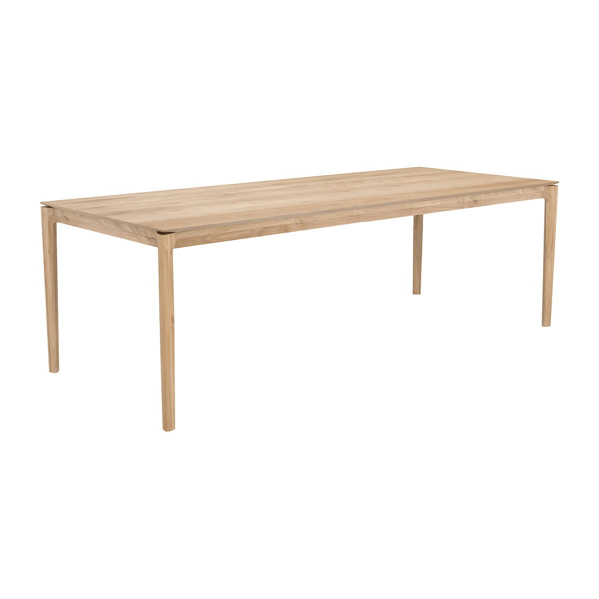 Premium Oak Dining Table - 240cm Solid Wood Farmhouse Table for 8 - Rustic Kitchen & Dining Room Furniture for Family Gatherings & Dinner Parties