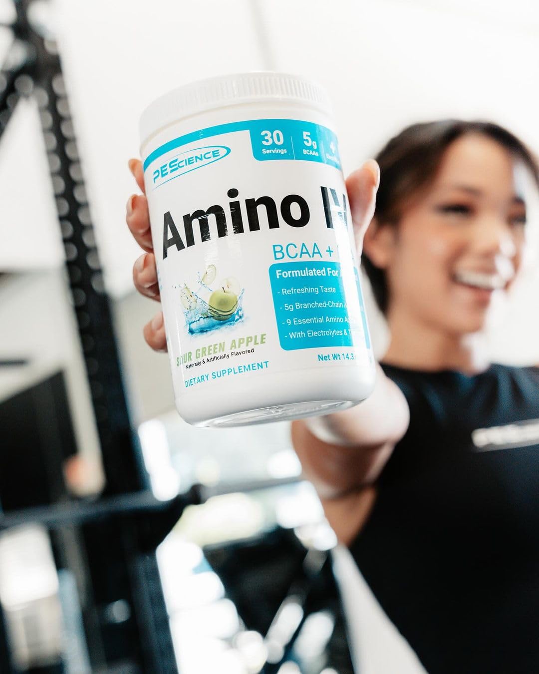 PEScience Amino IV BCAA & EAA Powder - Strawberry Lemonade Flavor, 60 Servings | Essential Amino Acids, Taurine & Electrolytes for Hydration & Muscle Recovery | Sugar-Free Supplement for Men & Women | Perfect for Post-Workout Recovery & Active Lifestyle