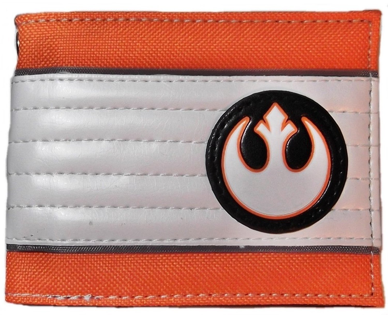 Star Wars Rebel Alliance Bi-Fold Wallet for Men - Genuine Leather Credit Card Holder - Perfect for Star Wars Fans, Collectors & Everyday Use