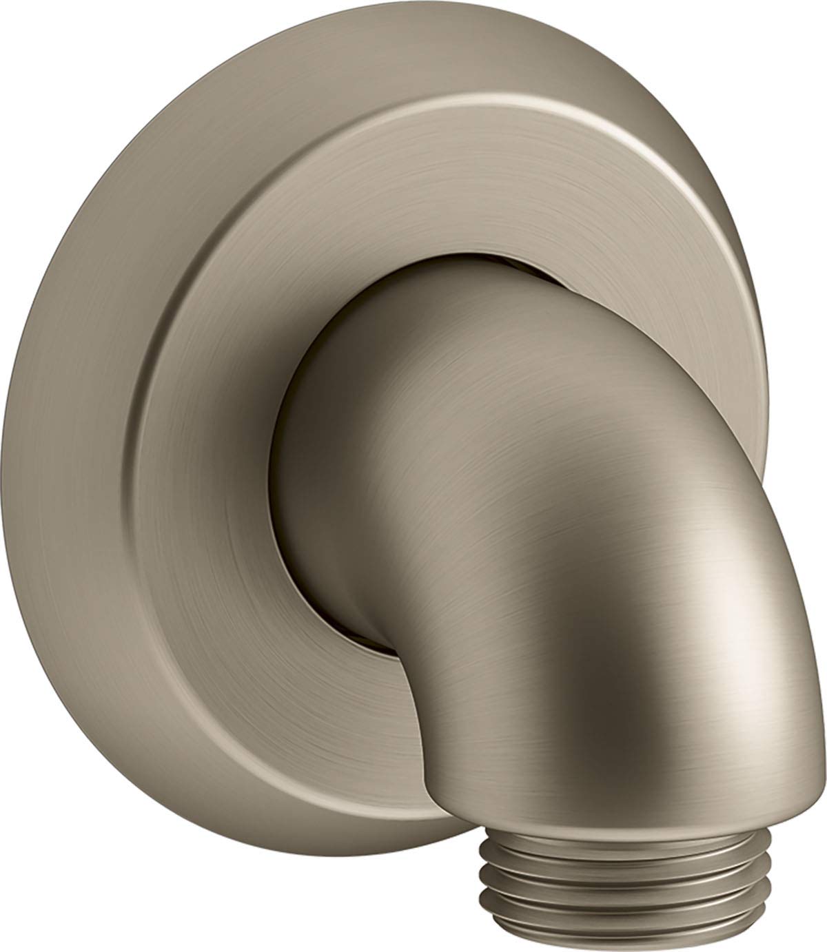 KOHLER Forte Wall-Mount Supply Elbow with Check Valve - Durable Plumbing Fitting for Bathroom Faucet & Sink Installation