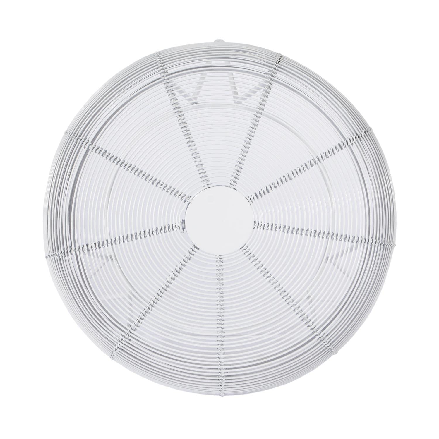 Butler Specialty Allen Decorative Bright White Wire Iron Accent Table - Small Side Table for Living Room, Bedroom, or Patio Decor