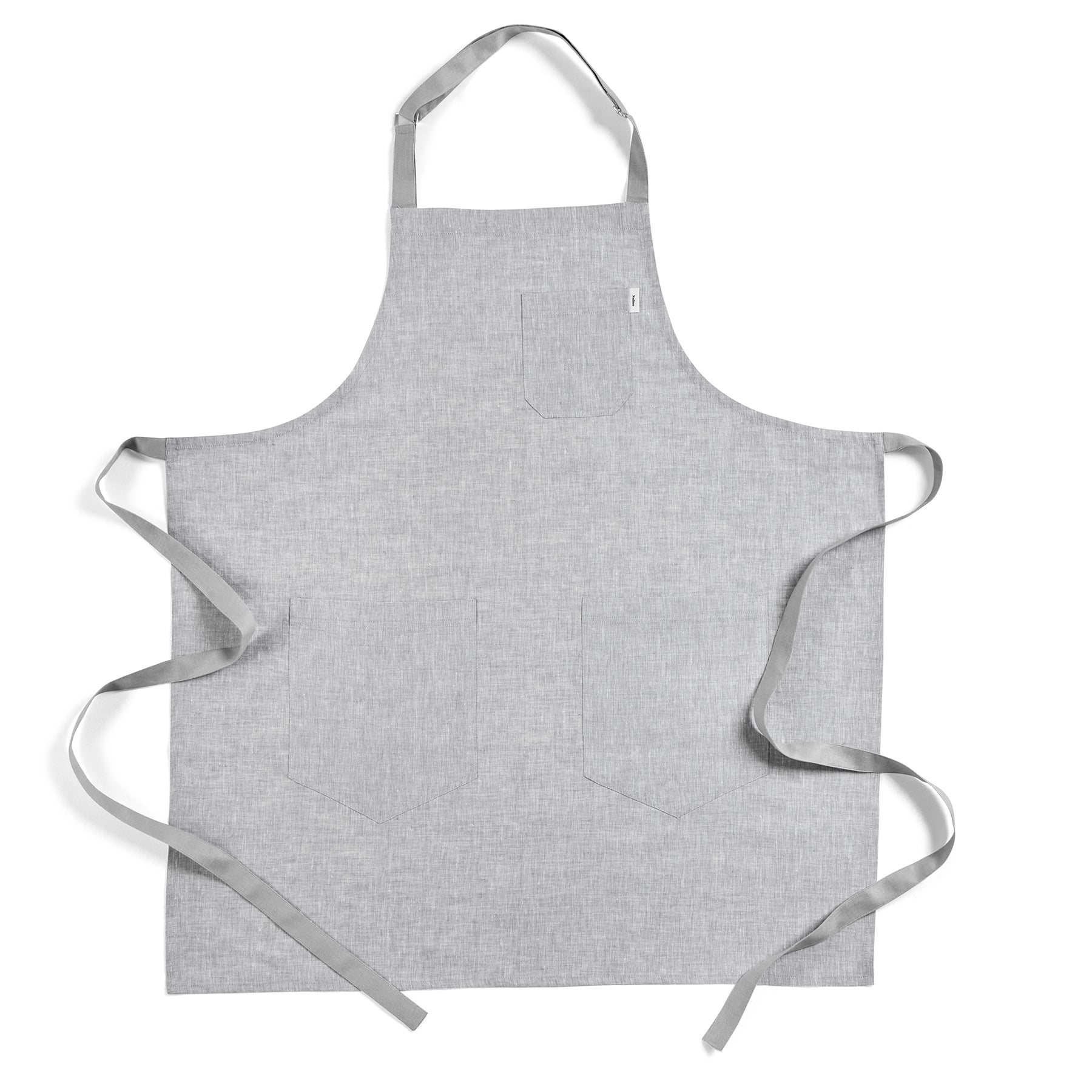Indigo Blue / Soft Grey - Bib