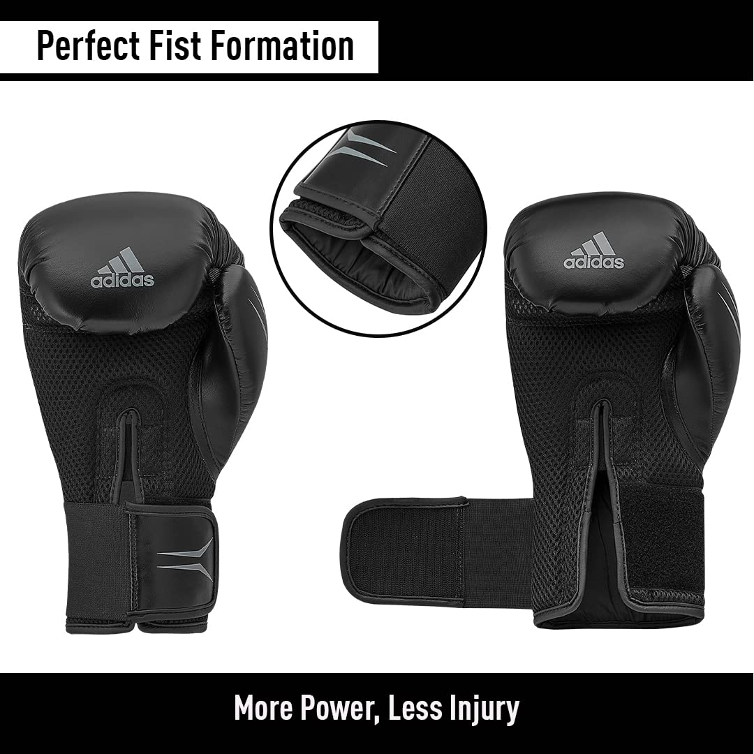 Adidas Speed TILT 150 Boxing Gloves for Men & Women - Professional Training, Heavy Bag, Kickboxing & MMA Punching Gloves - Perfect for Fitness, Sparring & Martial Arts Training