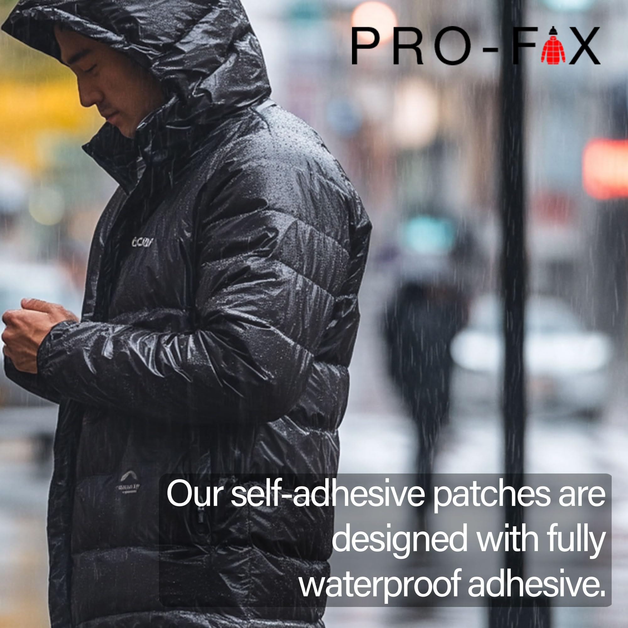 DJR Self-Adhesive Silver Down Jacket Repair Patches - Waterproof & Durable for Outdoor Gear, Winter Coats, Sleeping Bags - Perfect for Camping, Hiking & Cold Weather Activities