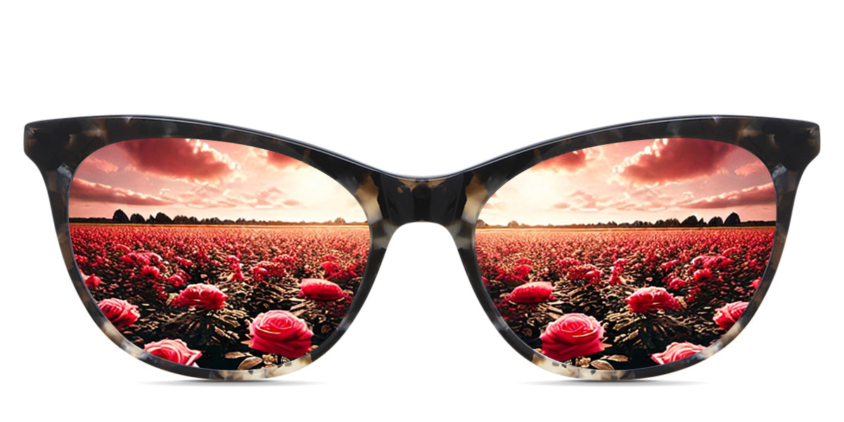 Gaia Women's Prescription Polarized Sunglasses - UV Protection, Anti-Glare for Driving, Outdoor & Fashion Use