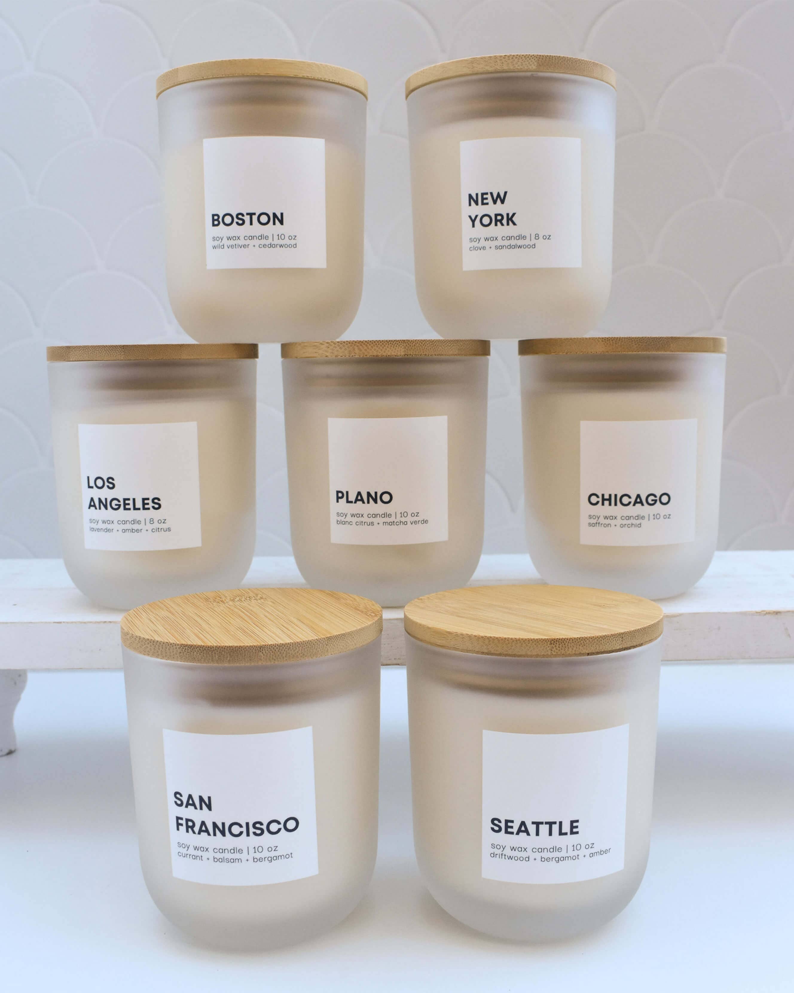 Premium Handmade Seattle Scented Candles - Natural Soy Wax, Long-Lasting Fragrance for Home, Office & Relaxation | Perfect Aromatherapy Gift for Holidays & Special Occasions
