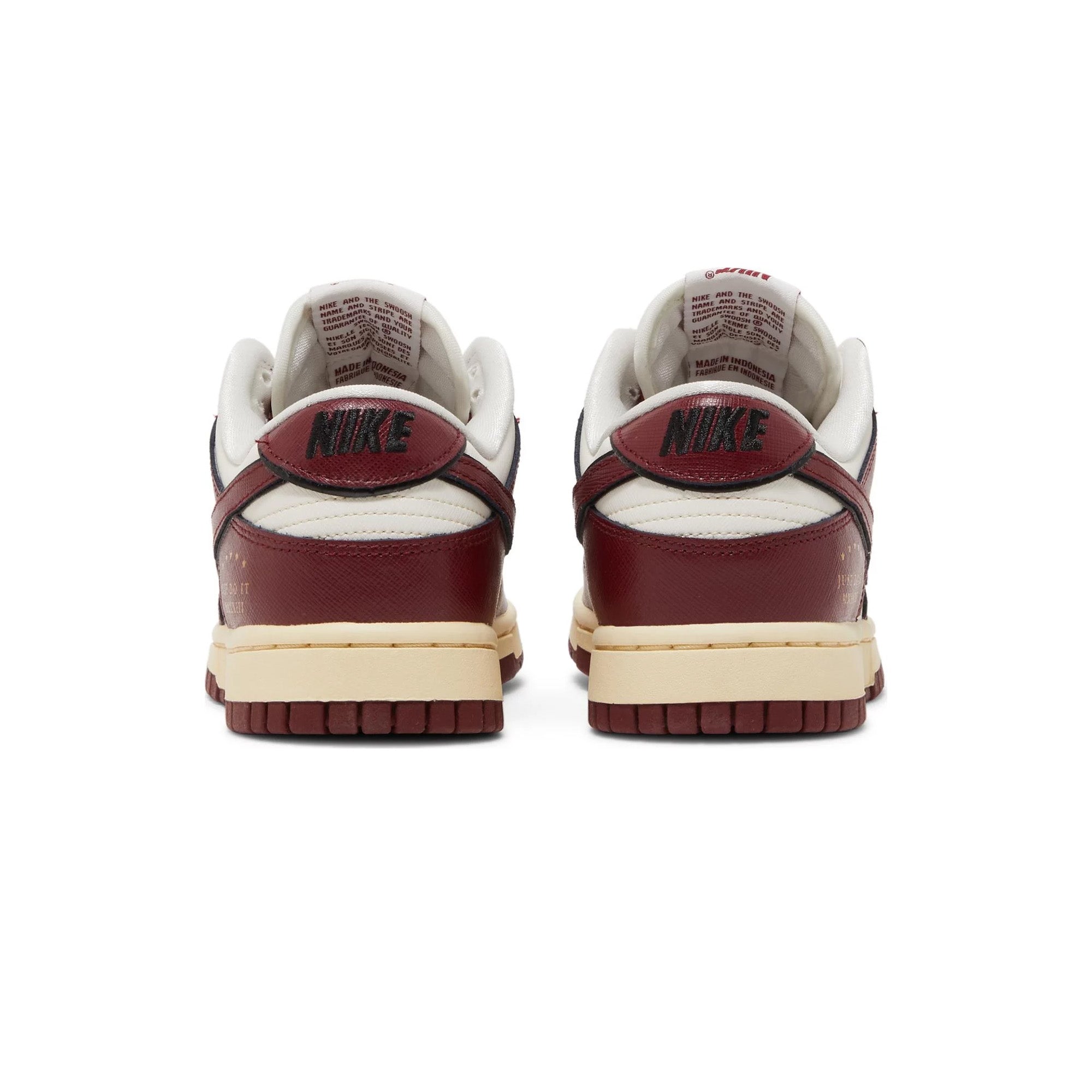 Nike Dunk Low SE 'Just Do It Sail Team Red' Women's Sneakers (2023) - Stylish Casual Shoes for Women, Perfect for Everyday Wear, Street Fashion & Gym Workouts