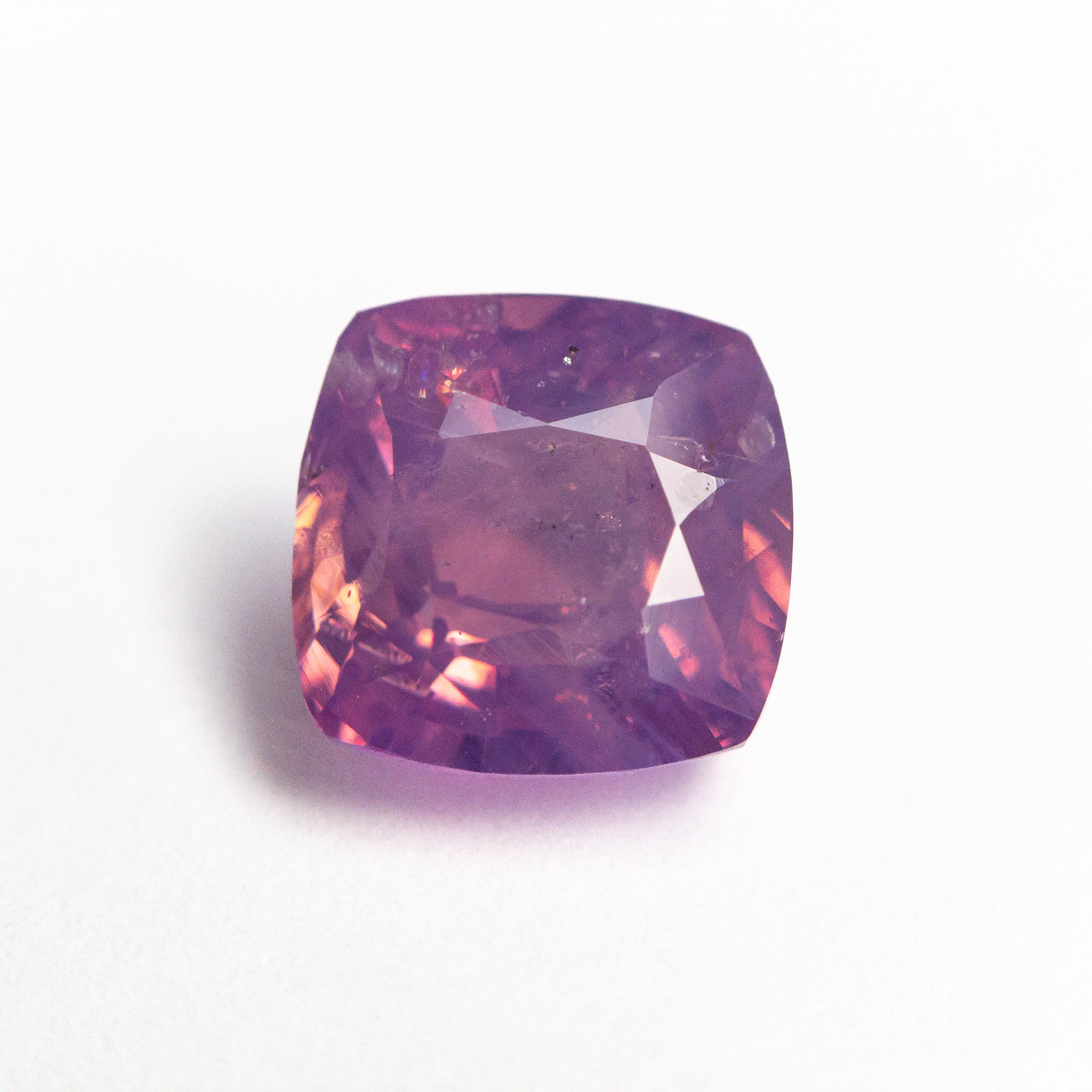 3.01ct Natural Cushion Cut Blue Sapphire Gemstone - 7.54x7.50x5.28mm Brilliant Faceted Loose Stone for Jewelry Making, Engagement Rings & Luxury Gifts
