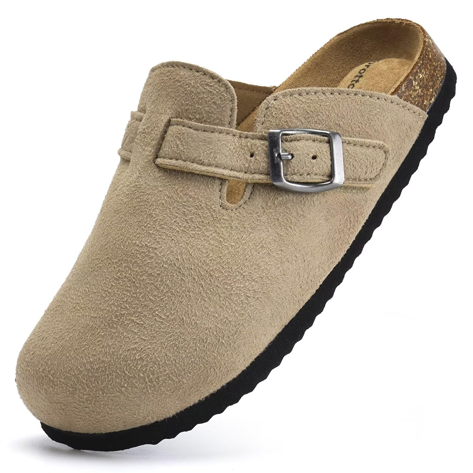 Torotto Kids Clogs - Comfortable Cork Footbed Slippers with Arch Support & Adjustable Buckle - Unisex Potato Shoes for Boys & Girls - Perfect for Indoor Play, School & Casual Wear