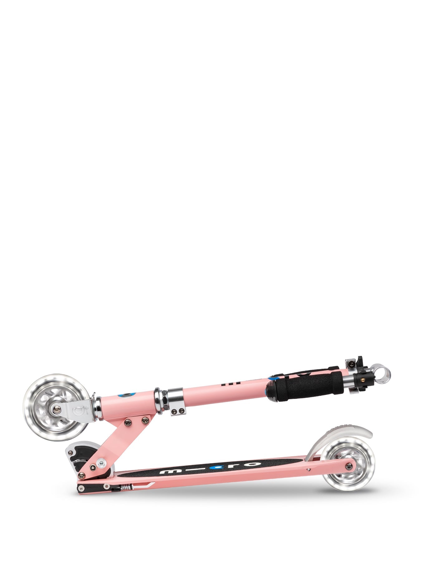 Micro Sprite Kids LED Scooter - Neon Pink Electric Kick Scooter for Boys & Girls Ages 5-12 | Fun Outdoor Ride-on Toy for Park, Sidewalk & Neighborhood Adventures