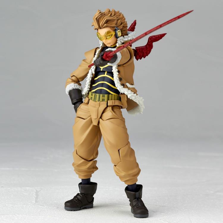Amazing Yamaguchi Revoltech Hawks Action Figure - My Hero Academia Collectible for Anime Fans | Perfect for Display, Cosplay, and Gift Giving