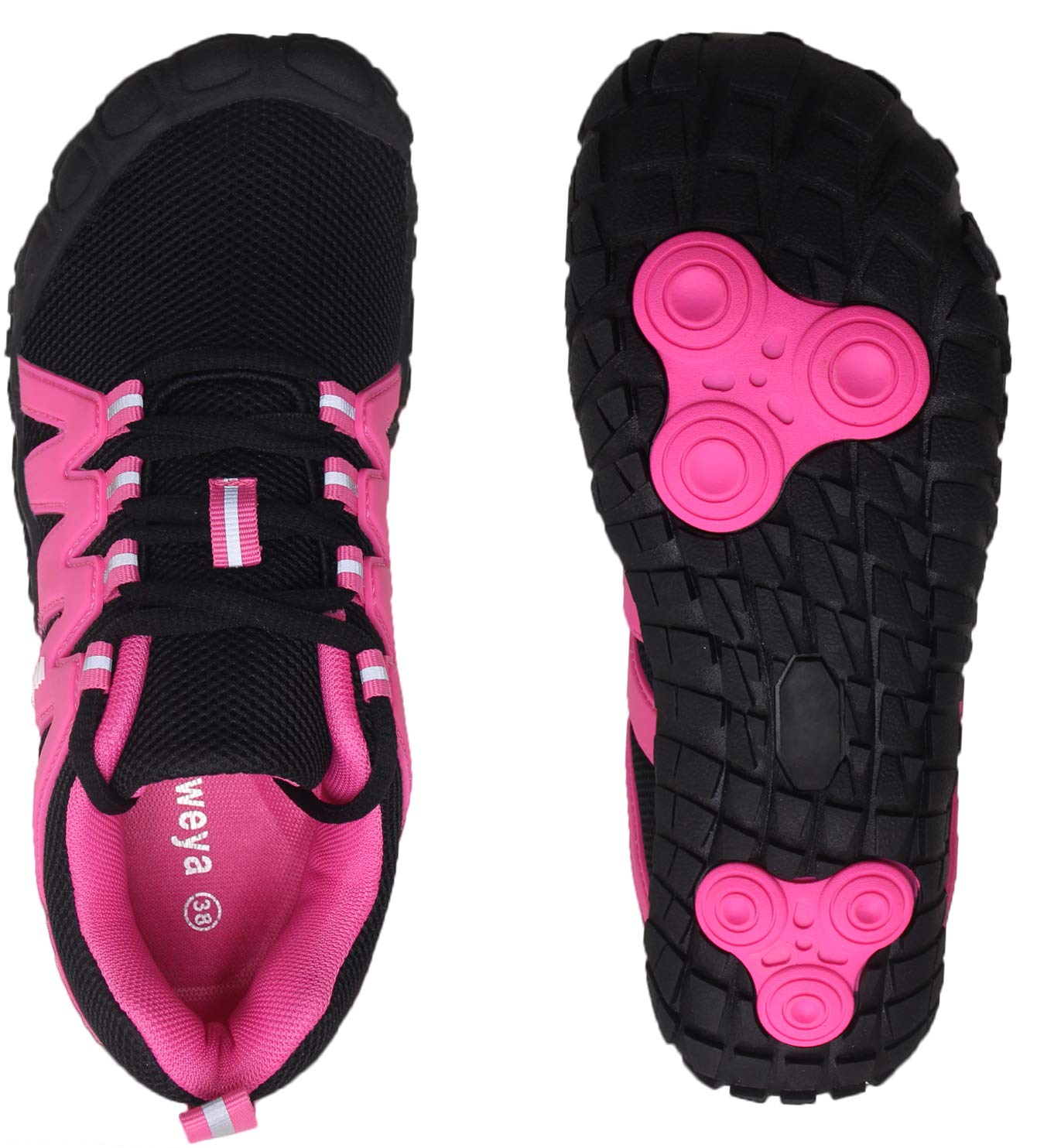 **Weweya Women's Barefoot Shoes - Minimalist Running & Cross Training Shoes for Natural Movement - Perfect for Gym, Trail Running & Everyday Wear**