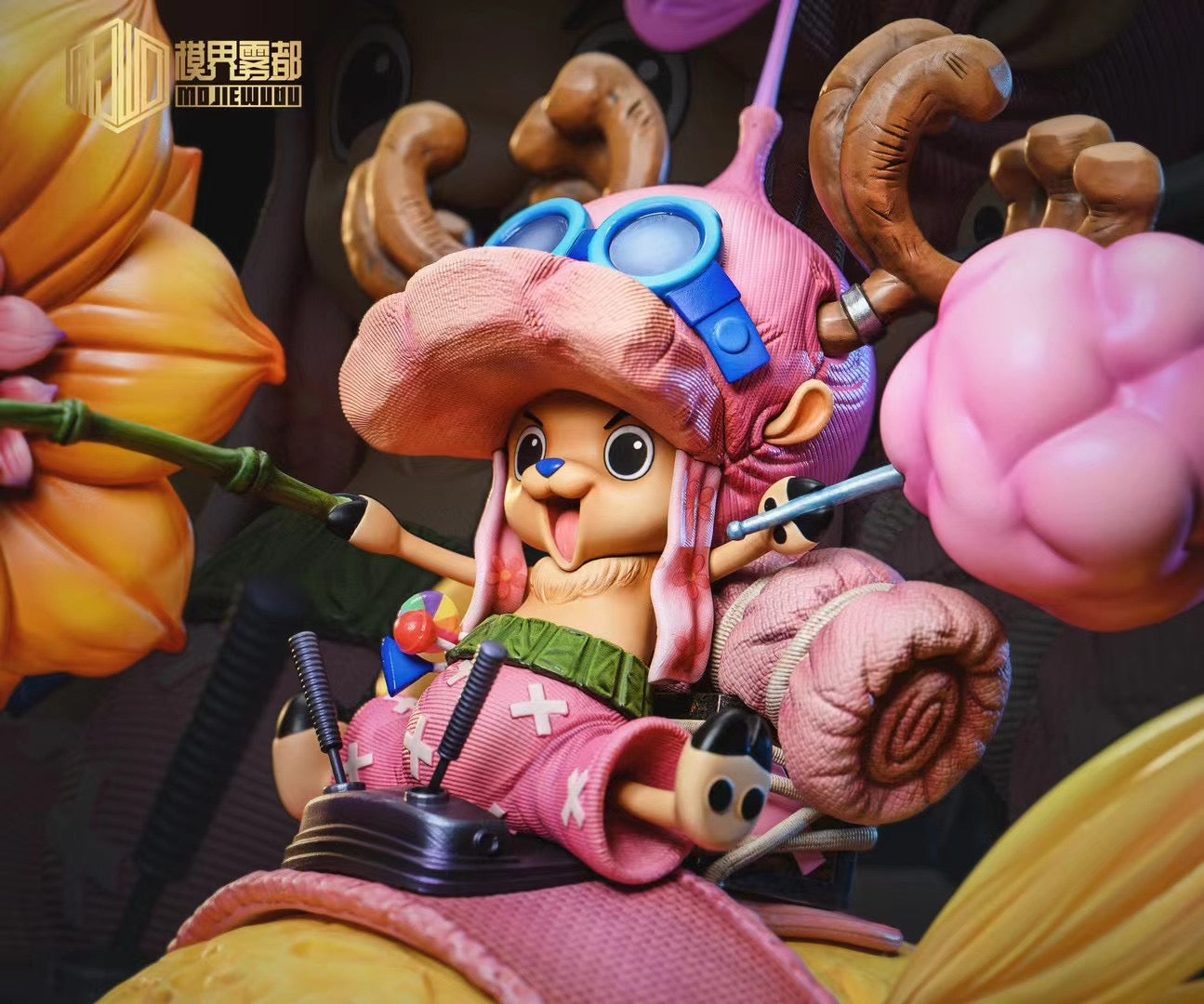 MJ Studio One Piece Chopper Great Adventure Figure - Anime Collectible for Fans, Perfect for Display, Gifts, and Cosplay Events