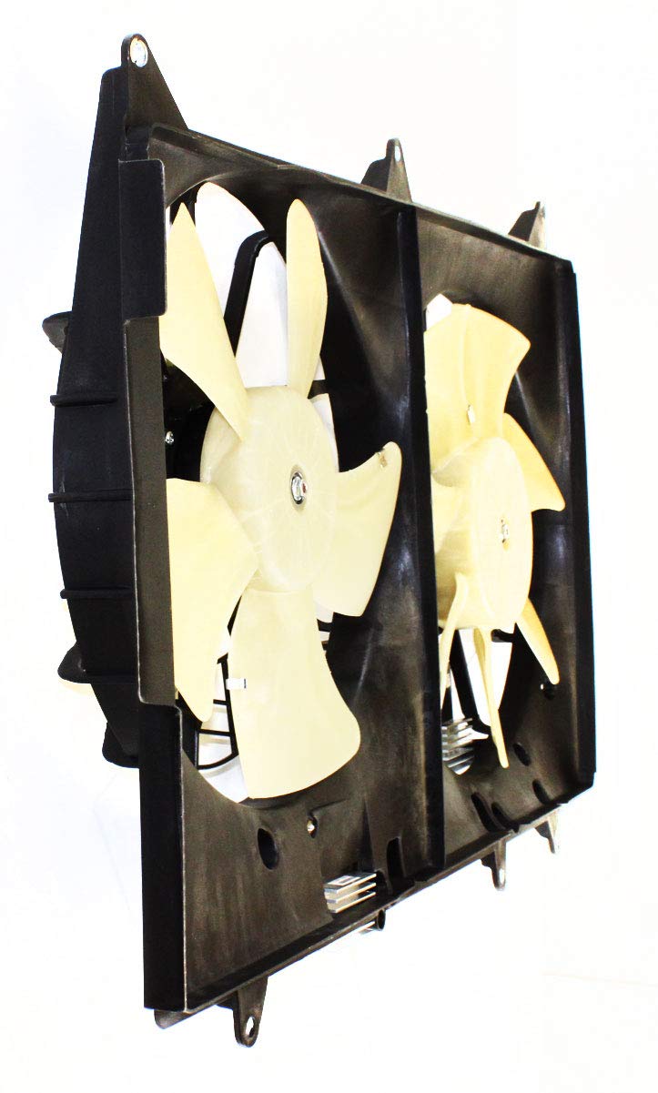 Evan-Fischer Radiator Fan Assembly with Controller for Mazda CX-7 2007-2009 - Perfect for Engine Cooling & Overheating Prevention