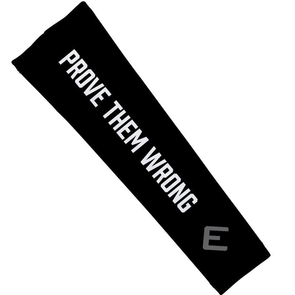 Prove Them Wrong Compression Arm Sleeve - Performance & Recovery for Basketball, Running & Workouts