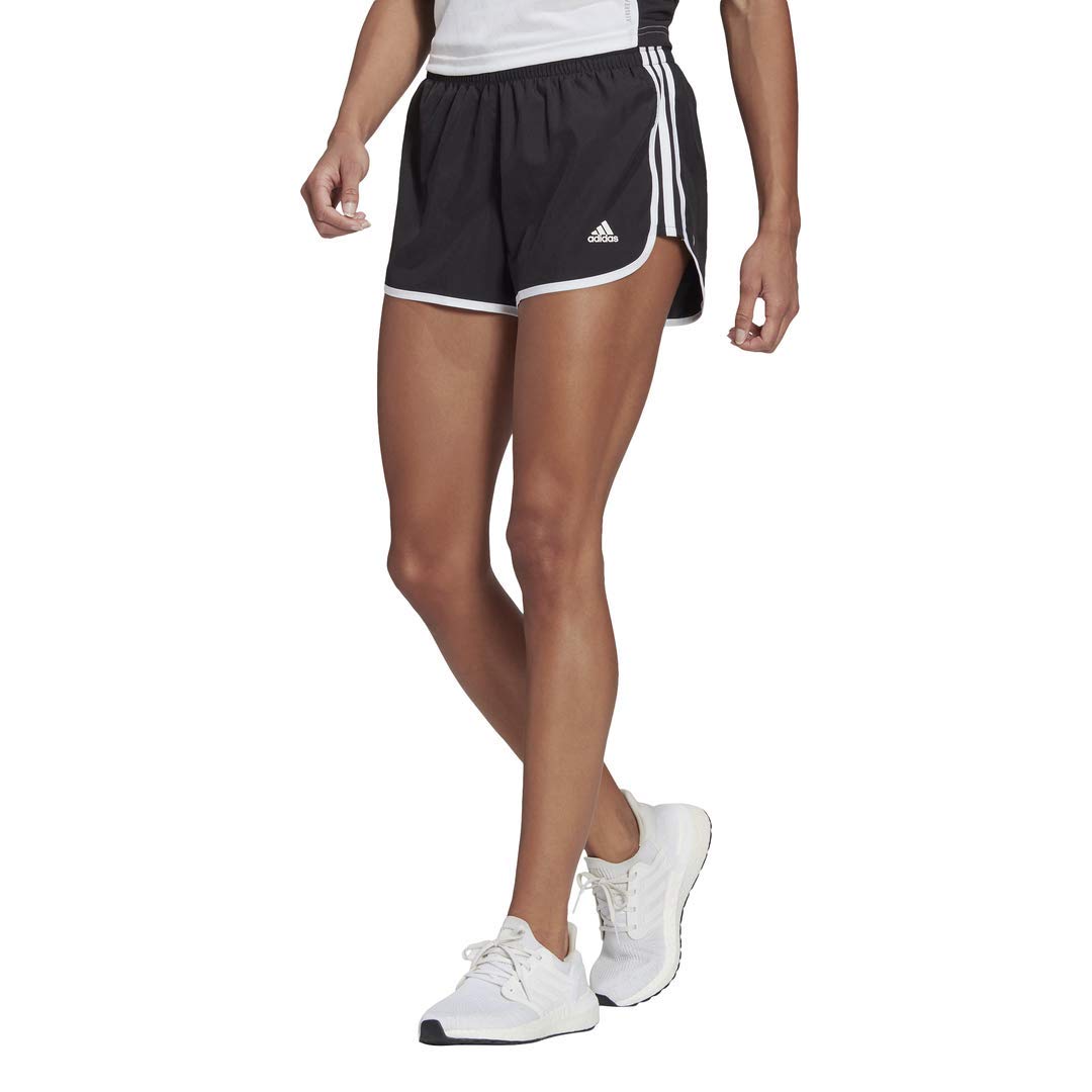 Adidas Women's Marathon 20 Running Shorts - Lightweight Breathable Workout Shorts for Women - Perfect for Running, Gym Training & Yoga