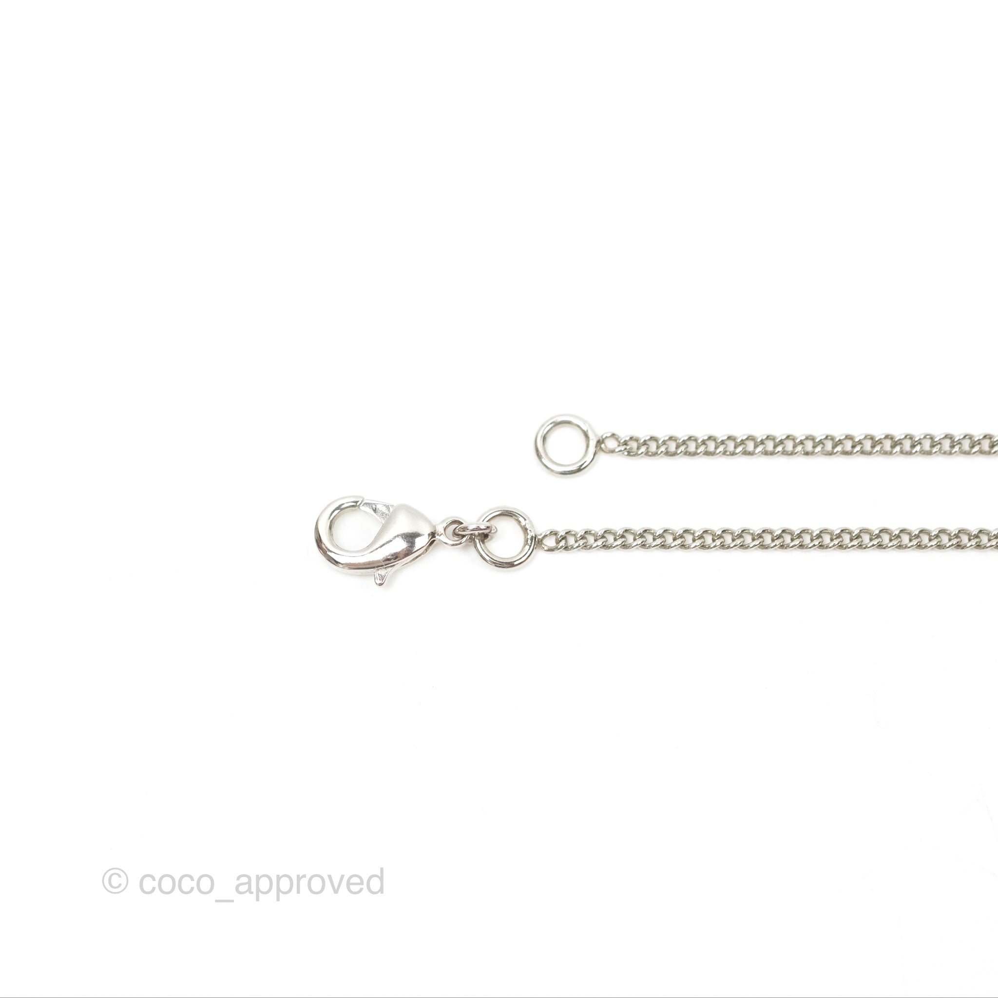 Chanel CC Pearl Necklace in Silver Tone 09V - Elegant Pearl Jewelry for Women | Perfect for Parties, Weddings & Special Occasions