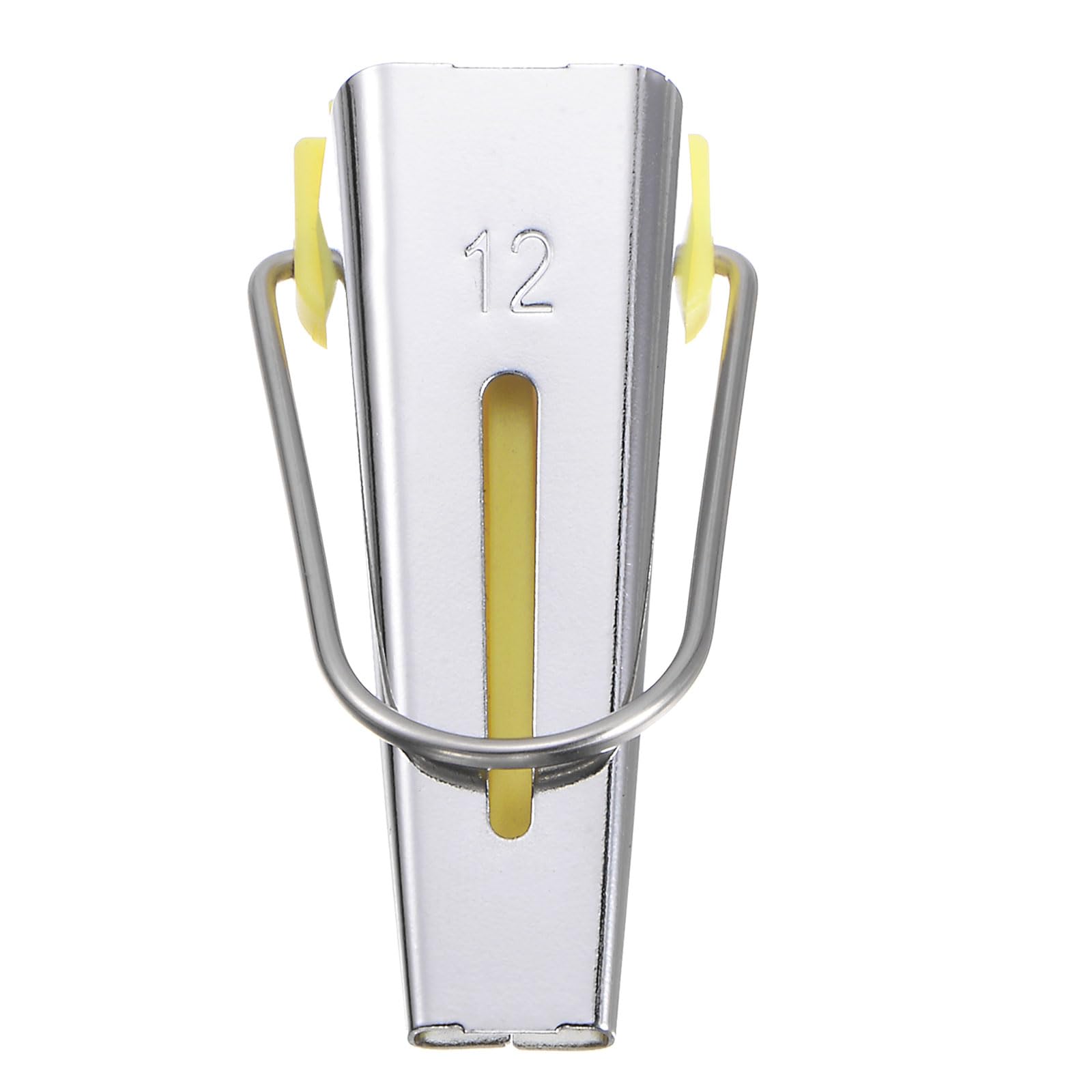 HARFINGTON 12mm Bias Tape Maker Kit - Single & Double Fold Fabric Binding Tool for Sewing, Quilting, DIY Crafts (Light Yellow) | Perfect for Dressmaking, Home Decor & Scrapbooking Projects
