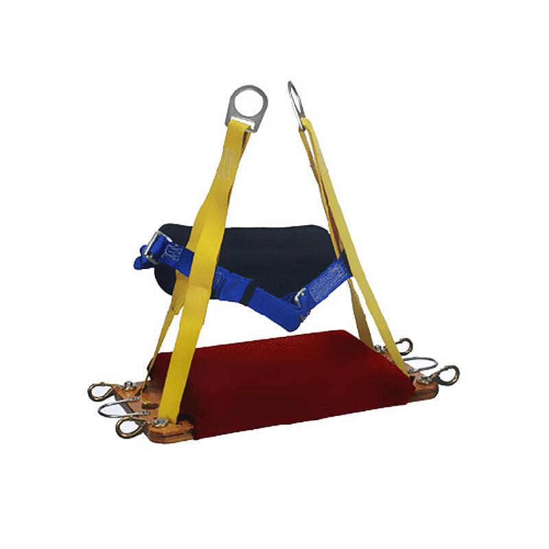 MIO Padded 4-Point Bosun Chair Seat Board - Heavy Duty Marine Safety Harness for Sailboat Climbing & Mast Work | Perfect for Sailing, Yacht Maintenance & Offshore Rigging
