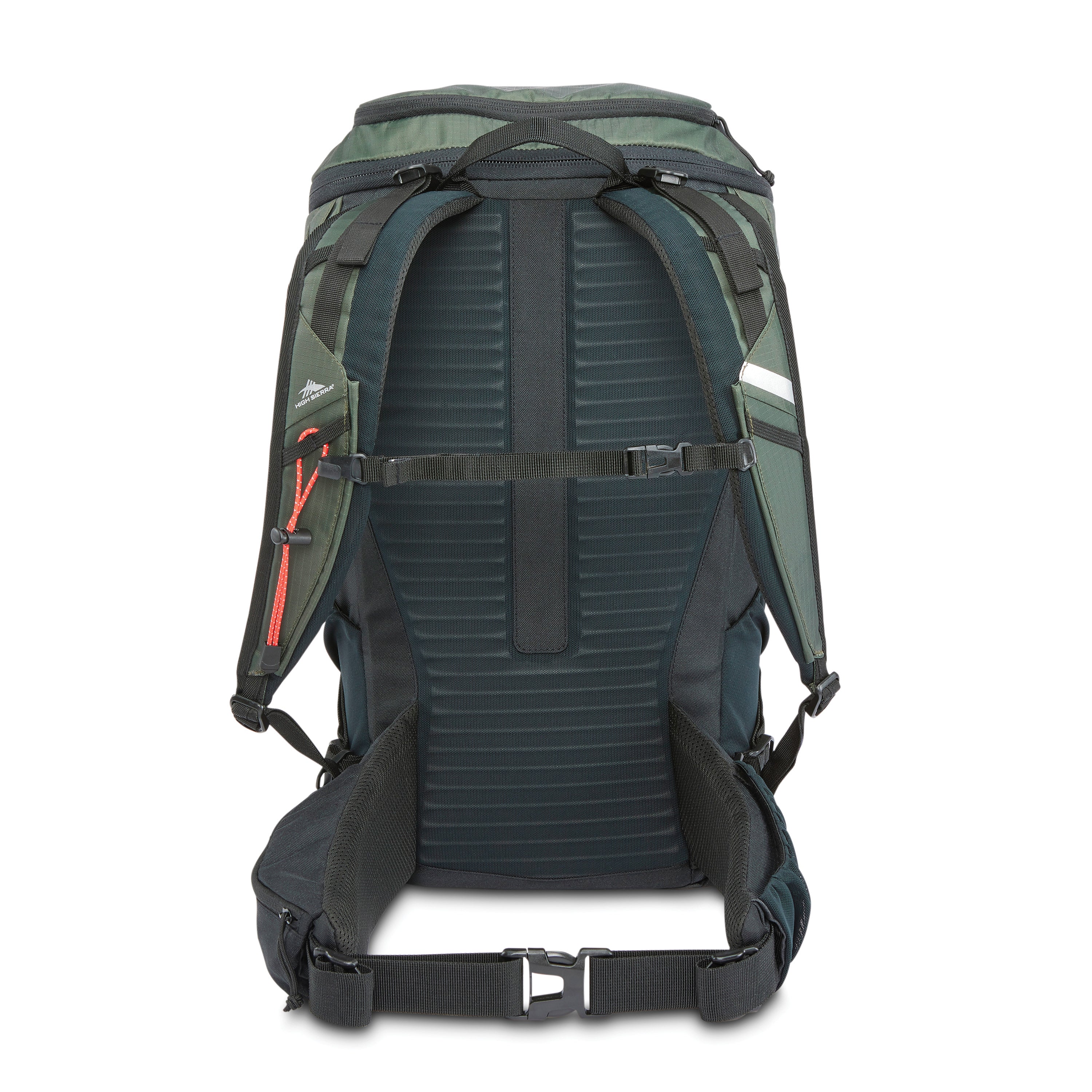 High Sierra Pathway 2.0 Frame Pack 45L Backpack - Lightweight Hiking Backpack for Men & Women, Durable Travel Backpack with Adjustable Straps, Forest Green/Black - Perfect for Camping, Hiking & Outdoor Adventures