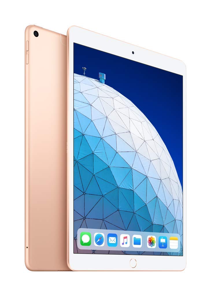 Refurbished Apple iPad Air 10.5-inch (3rd Gen) - 64GB Wi-Fi + Cellular Gold - Perfect for Work, Travel & Entertainment