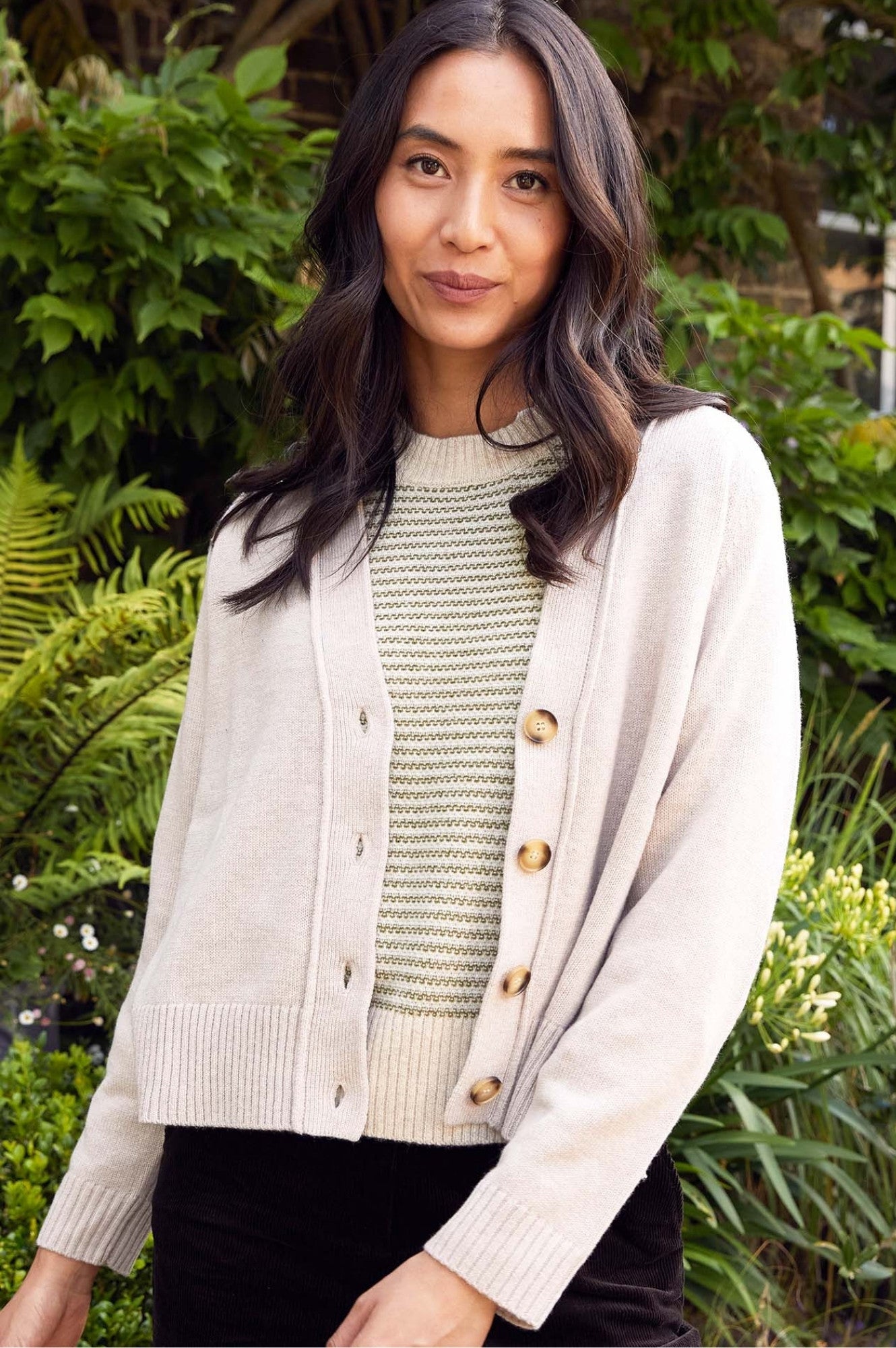 Soft Merino Wool Swing Cardigan for Women - Cozy Oversized Open Front Knit Sweater | Perfect for Fall & Winter Layering, Office Wear, and Casual Outfits