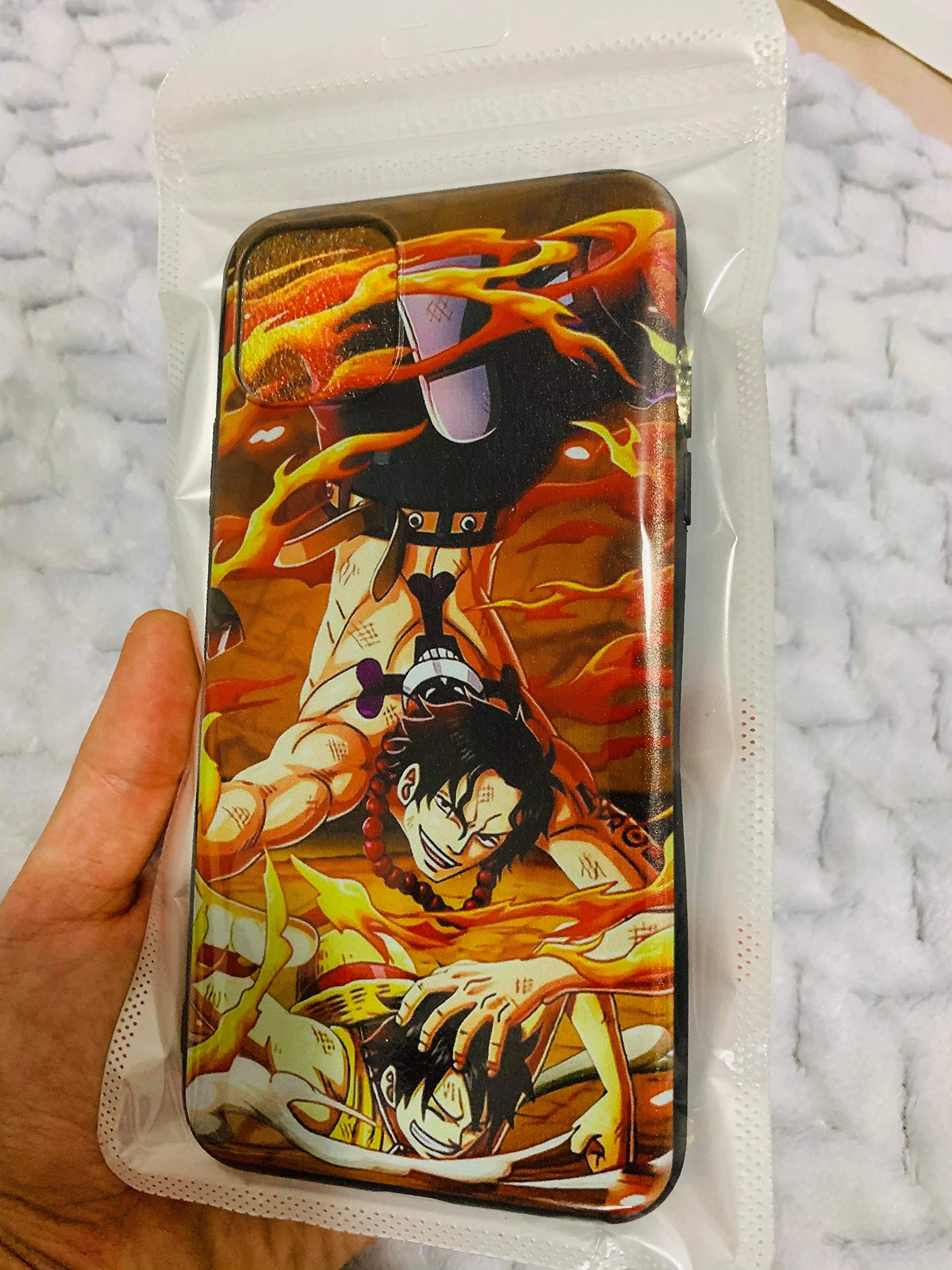 One Piece Straw Hat Crew iPhone 11 Pro Max Case - Shock Absorbing Protective Silicone Cover with Drop Protection | Perfect for Anime Fans & Daily Use (OPA3)