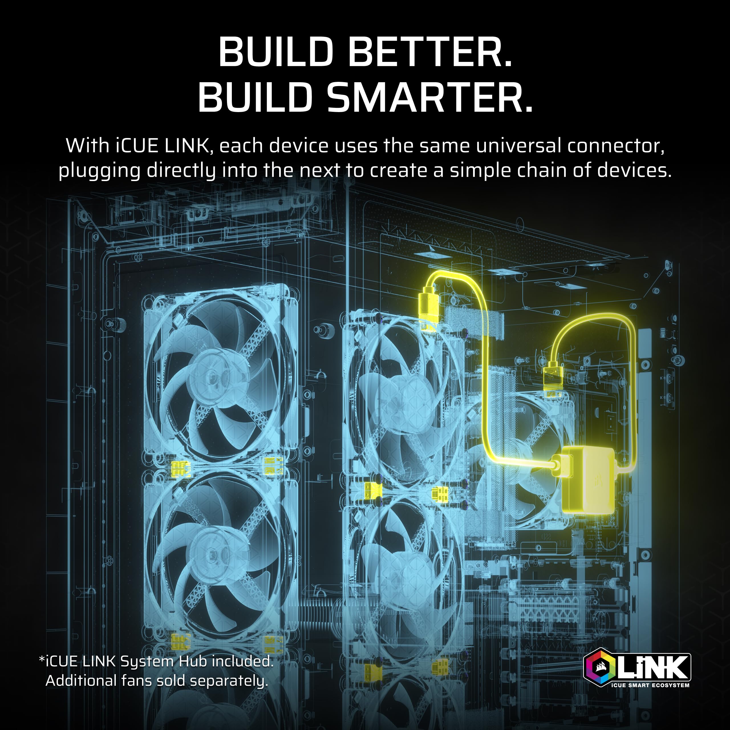 CORSAIR iCUE Link Titan 360 RX RGB Liquid CPU Cooler - 360mm AIO Water Cooling System - Ultra Quiet FlowDrive Cooling Engine - Compatible with Intel LGA 1851/1700 & AMD AM5/AM4 - Includes 3x RX120 RGB Fans & iCUE Link Hub - Black - Perfect for Gaming PCs, Workstations, and High-Performance Computing