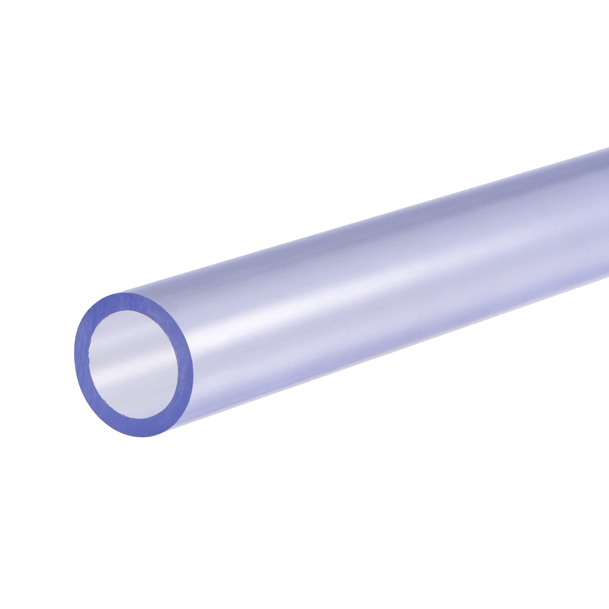 **MECCANIXITY PVC Rigid Round Pipe 12mm ID 16mm OD 200mm - High Transparency Plastic Tubing for Water Pipe, Aquarium, Fish Tank, DIY Projects, Hydroponics & Home Plumbing**